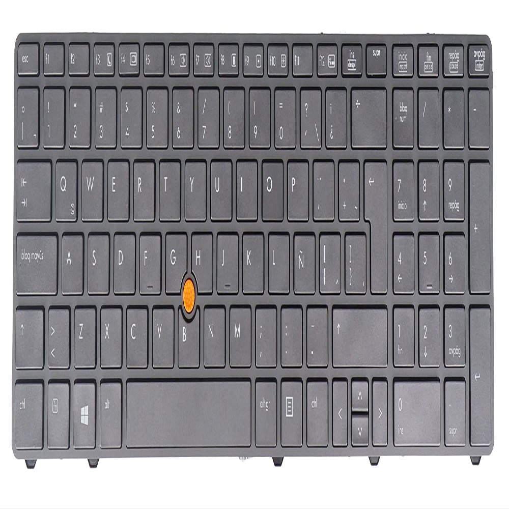 LA Spanish Layout- Laptop Keyboard for HP Elitebook 8760w 8770w, 701455-161 701978-161 652554-161 638515-161 688738-161 684393-161 Backlit