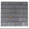 LA Spanish Layout- Laptop Keyboard for HP Elitebook 8760w 8770w, 701455-161 701978-161 652554-161 638515-161 688738-161 684393-161 Backlit view 1