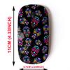 2.4G Wireless Mouse with Cute Pattern Design for All Laptops and Desktops with Nano Receiver - Day Dead Colorful Sugar Skull view 2