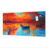 Glass splashback with metal backing - Kitchen glass panel MBBS27: Paintings Series view 1