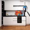 Glass splashback with metal backing - Kitchen glass panel MBBS27: Paintings Series view 4