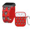 Affinity Bands North Carolina State Wolfpack HD Combo Package Compatible with Apple Watch and AirPods Gen 1 & 2 (42/44/45/49mm (46mm Series 11) Short Repeating) view 1