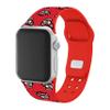 Affinity Bands North Carolina State Wolfpack HD Combo Package Compatible with Apple Watch and AirPods Gen 1 & 2 (42/44/45/49mm (46mm Series 11) Short Repeating) view 2