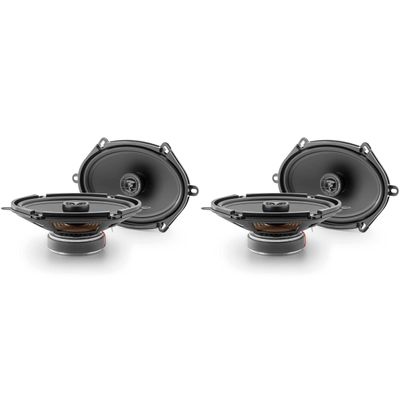 Focal Speaker Bundle - Two Pairs of Focal ACX570 5" X 7" 2-Way Coaxial Speaker Kit