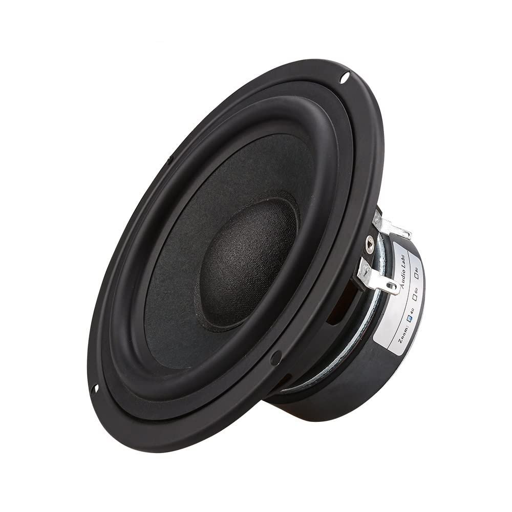 JINGERL 5.25 Inch 30-50W Woofer Audio Speaker Driver 4Ohm 8 Ohm Music Bass Speakers Column Loudspeaker DIY For Home Sound System (Color : 5.25Inch 4Ohm)