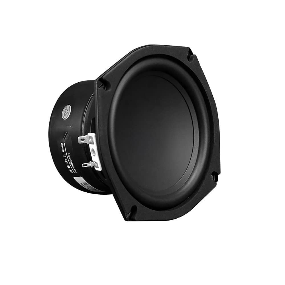 JINGERL 1Pcs 5.25Inch 35W Subwoofer Speaker 4 Ohm/ 8 Ohm Audio HiFi Woofer Loudspeaker Bass Column for Home Sound Theater DIY (Color : 8Ohm)