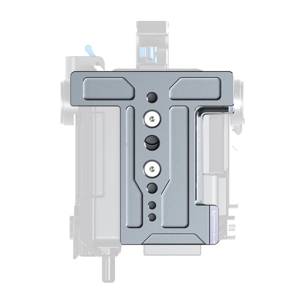 KONDOR BLUE (Bottom Plate Only | Compatible with RED V-Raptor Cinema Camera | Space Gray