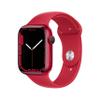 Apple Watch Series 7 (GPS, 45MM) (Product) RED Aluminum Case with (PRODUCT) RED Sport Band (Renewed) view 1
