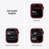 Apple Watch Series 7 (GPS, 45MM) (Product) RED Aluminum Case with (PRODUCT) RED Sport Band (Renewed) view 3