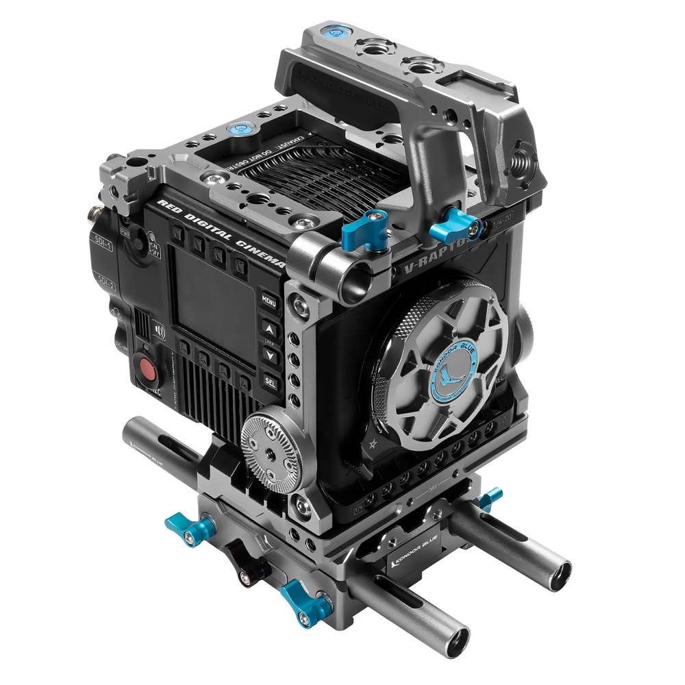 KONDOR BLUE (Base Rig | Compatible with RED V-Raptor Cinema Camera | Space Gray