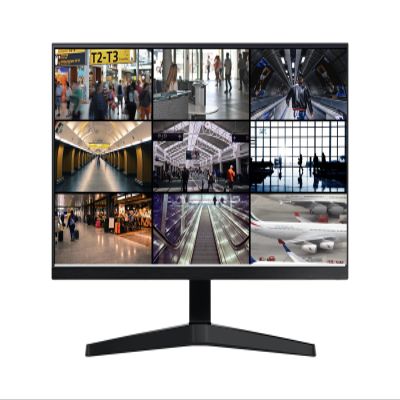 Real HD Security Camera Monitor Screen, 22 Inch 1080P Thin LED PC Monitor with HDMI VGA Built in Speaker Compatible with CCTV Security DVR NVR, Not Support Bluetooth and WiFi