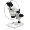 Lab Microscope Slides 20X 40X 7-45X Zoom WF10X Eyepiece, Stereo Microscope Head Monocular Binocular Simul-Focal Microscope Parts (Color : 7X-45X Binocular) view 3
