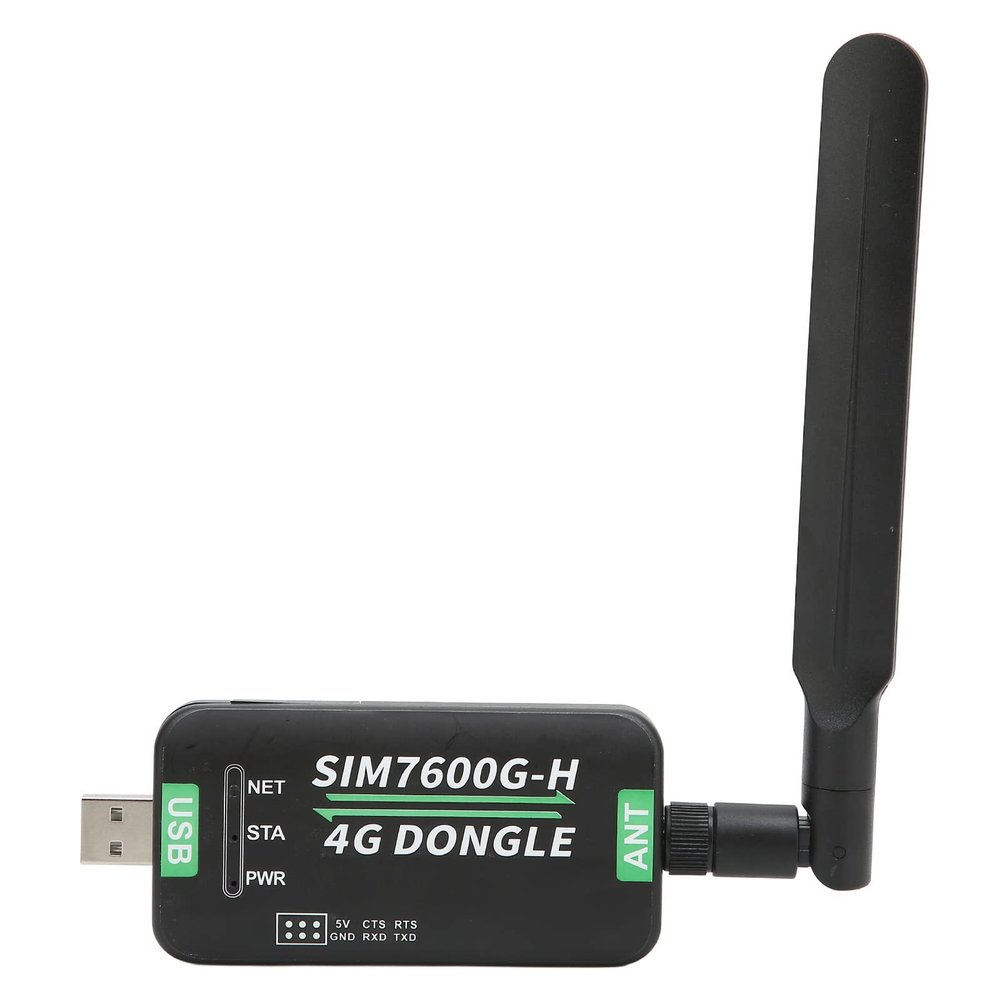 4G LTE USB WiFi Modem, LTE/4G 150 Mbps Mobile Module with SIM Card Slot, High Speed Portable Travel Hotspot Mini Router Supports UART for PC, Industrial Computer