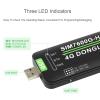 4G LTE USB WiFi Modem, LTE/4G 150 Mbps Mobile Module with SIM Card Slot, High Speed Portable Travel Hotspot Mini Router Supports UART for PC, Industrial Computer view 2