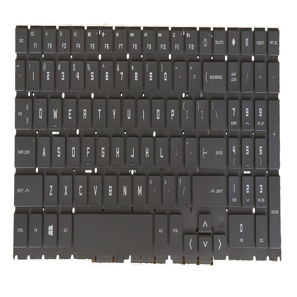AZUBAYCOM US English Layout- Laptop Keyboard for HP Omen 15-ek 15-ek0030tx 15-ek0031tx 15-ek0044tx 15-ek0048tx 15-ek0050tx 15-ek0051tx, Zone-RGB Backlit, with NumberBoard