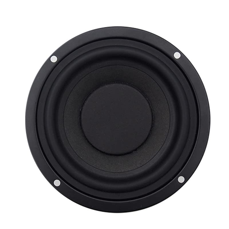 JINGERL 1 PC Audio Labs 3'' 25W subwoofer woofer bass raw Speaker Driver 4 Ohm 8Ohm for DIY Home Theater Monitor Audio (Bundle : 8Ohm, Color