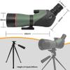 Astromania Spotting Scope Angled 15-45x60/45 BAK4 Spotter with Tripod&Bag view 2