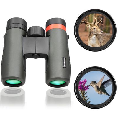 Astromania 10x26 Waterproof Compact Binoculars for Traveling, Wildlife, Camping and Sport Games, Theater and Concerts, Bird Watching