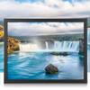 Dpofirs 15inch 4:3 Display, 1024x768 Embedded Industrial, Metal Industrial Display Non-Touch Monitor, for HDMI/VGA/AV/BNC/USB,for PC/TV/CCTV/Computer/Camera(US) view 1