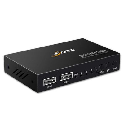 4 Ports USB Keyboard Mouse Synchronizer Controller KVM Switcher Splitter USB Splitter