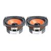 JINGERL 2PC 3.5Inch HiFi Full Range Stereo Speaker Driver 4Ohm 20W Audio Sound Music Loudspeaker for Home Theater view 4