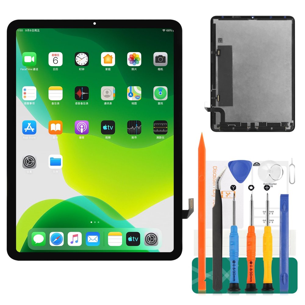 for iPad Air 4 2020 LCD Screen Replacement iPad Air 4 10.9 LCD Display A2324 Touch Digitizer Compatible with Model A2072, A2325, A2316 Assembly Repair Parts Kits