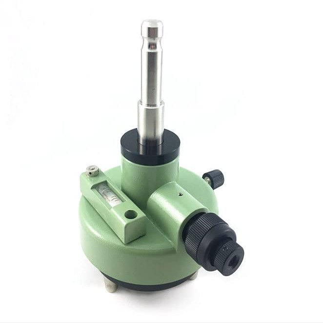 New Green Three-JAW Tribrach Adapter with Optical Plummet for Leica Prism