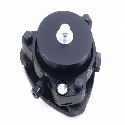 Black Tribrach with Optical Plummet&Fixed Adapter 5/8X11 Mount for Surveying