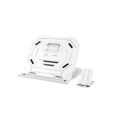 Youngran Laptop Stand 360 Rotating Adjustable Laptop Cooling Pad Portable Foldable Laptop Bracket Tablet Support for 12-15 inch Leisurely (Color : White)