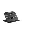 Youngran Laptop Stand 360 Rotating Adjustable Laptop Cooling Pad Portable Foldable Laptop Bracket Tablet Support for 12-15 inch Leisurely (Color : White) view 2