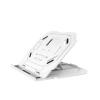 Youngran Laptop Stand 360 Rotating Adjustable Laptop Cooling Pad Portable Foldable Laptop Bracket Tablet Support for 12-15 inch Leisurely (Color : White) view 3