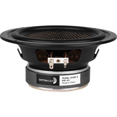 Dayton Audio GF180-4 6-1/2" Glass Fiber Cone Woofer 4 Ohm
