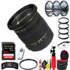 Sigma 17-50mm f/2.8 EX DC OS HSM Lens for Canon EF + 64GB Sandisk Extreme Pro SD Card (Extreme Bundle) with Accessories view 1
