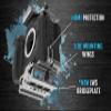KONDOR BLUE Base Rig | Compatible with Canon C70 Cinema Camera | Black view 3