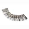 Prestacycle Professional 12-Piece 1/4" S2 Steel Hex Bits Set  Hardened Nickel-Plated Bicycle Tool Bits  Includes HEX, TORX, and PH1 Screwdriver Bits  Durable Bike Repair Bit Kit view 1