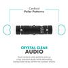 Movo DoubleMic-DI Dual Capsule Microphone for iPhone- Two-Sided Cardioid Condenser Mic for Video Recording- Professional Microphone for iPhone, iPad, iOS- Apple Lightning MFi Certified view 3