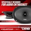 DS18 PRO-ZXI694BM 6 X 9 Inches Pro Audio Mid-Range Loudspeaker with Bullet and Grill 600 Watts 4-Ohm (1 Speaker) view 3