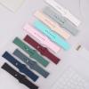 3 Pack Silicone Bands Compatible with Fitbit Versa 2 Bands for Women & Men, Soft Breathable Sport Replacement Wristbands view 2