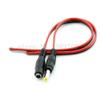 5 Pair 12V 5.5x2.1mm Male + Female DC Power Jack Connector Cable Plug Wire CCTV view 1