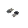 10PCS Micro USB Male Plug Connector MK/5P 5PIN Surface-Mount for Mobile Socket view 2