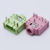 10pcs PJ307 3.5mm Headphone Jack PJ-307C 3F07 5p Audio Socket Green Pink view 3