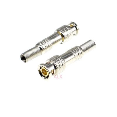 5PCS Solderless Q9 BNC Male Plug Connector with Screw for RG59 Coax Cable Couple Adapter for Video Camera CCTV Accessories