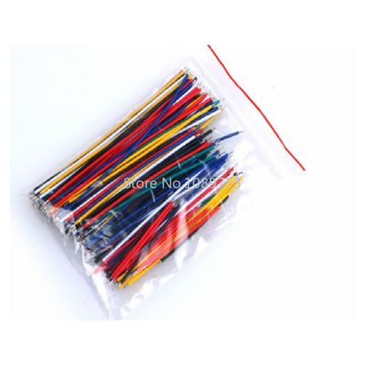 130pcs 24awg 13 Color PCB Soldered Cable Board Jumper Kit 5/8/10cm Jumper Cable Tin Conductor