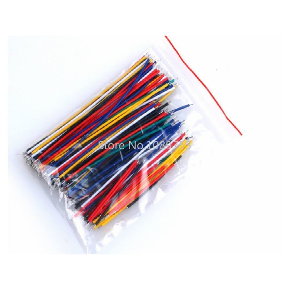130pcs 24awg 13 Color PCB Soldered Cable Board Jumper Kit 5/8/10cm Jumper Cable Tin Conductor