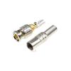 1PCS Solderless Q9 BNC Male Plug Connector with Screw for RG59 Coax Cable Couple Adapter for Video Camera CCTV Accessories view 3