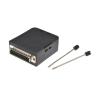 1PCS DB25 25PIN 2 Row Male Plug Connector Terminal Adapter with Black Shell D-SUB Wire Cable Free Solder view 2