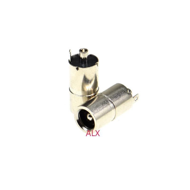 10PCS dc Power Jack Socket Connector dc084 5.5 * 2.1mm Panel Mount 5.5X2.1MM Female DC-084