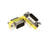 5PCS VGA SVGA DB15 15pin Male to Male Connector 15p Mini Gender Changer Adapter view 2