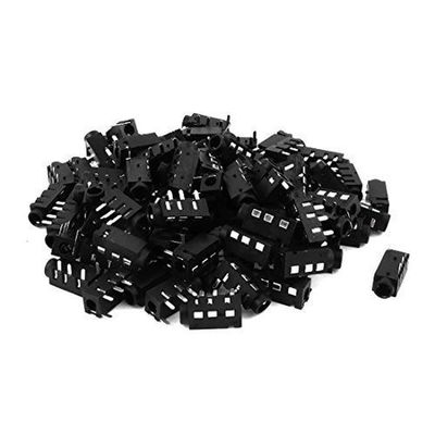 100Pcs PCB Mount 3.5mm Female 4 Pole DIP Audio Jack Connector PJ320A