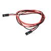 10PCS 2PIN LINE Female to Female Pitch 2.54MM 70CM Double Head 2P Jumper Cable Wire for PCB Connector 3D Printer view 3